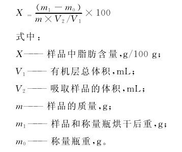 脂肪計算的數(shù)學(xué)模型
